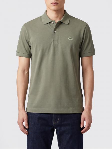 Polo de algodón con logo Lacoste