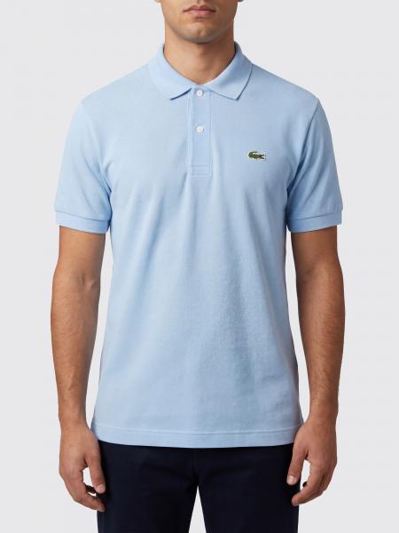 Polo de algodón con logo Lacoste
