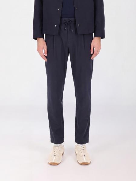 Gabardine Drawstring Trousers Herno