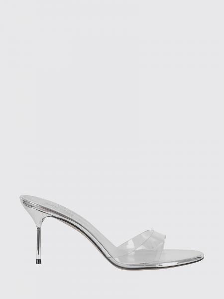Lidia Mules aus laminiertem Leder Paris Texas