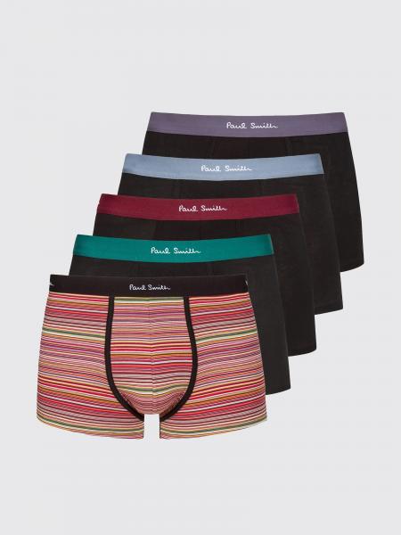 Set de 5 bóxers de algodón a rayas Paul Smith