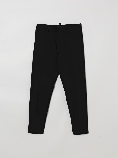 Cotton Tailored Trousers Dsquared2