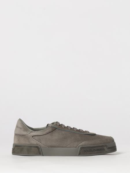 Dolce & Gabbana Portofino Light Suede Sneakers