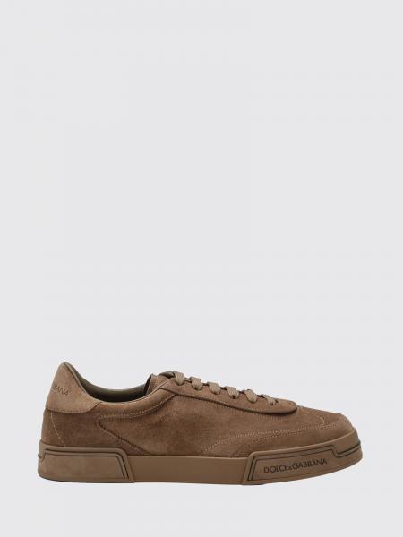 Dolce & Gabbana Portofino Light Suede Sneakers
