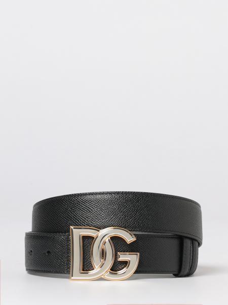 Grained Leather Belt Dolce & Gabbana