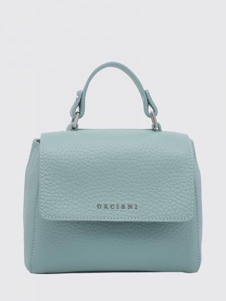 Sveva Soft Mini Hammered Leather Bag Orciani