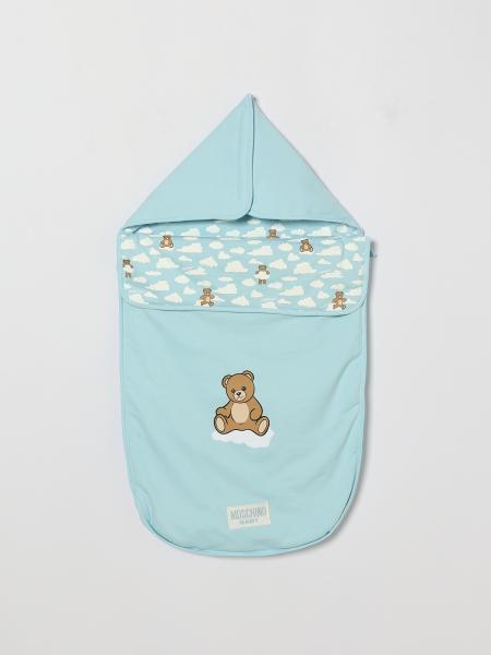 Sacco nanna Moschino in cotone con stampa teddy