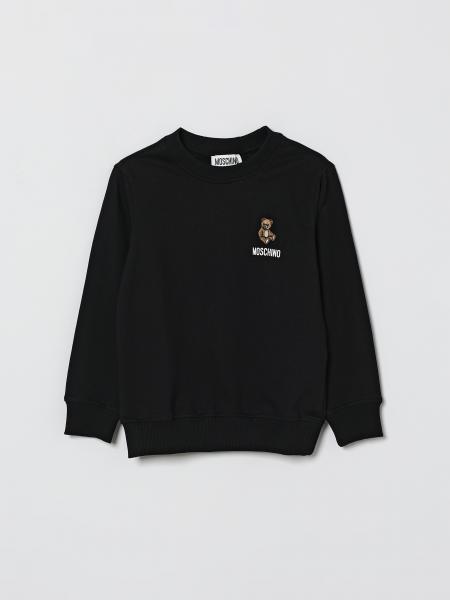 Moschino Teddy Cotton Crewneck Sweatshirt