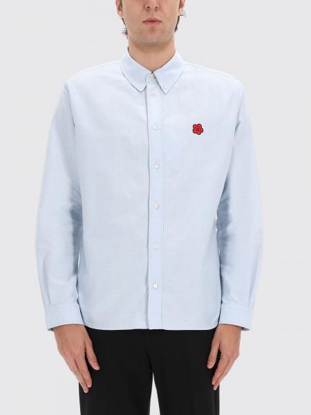 Classic Cotton Shirt with Boke Flower Kenzo