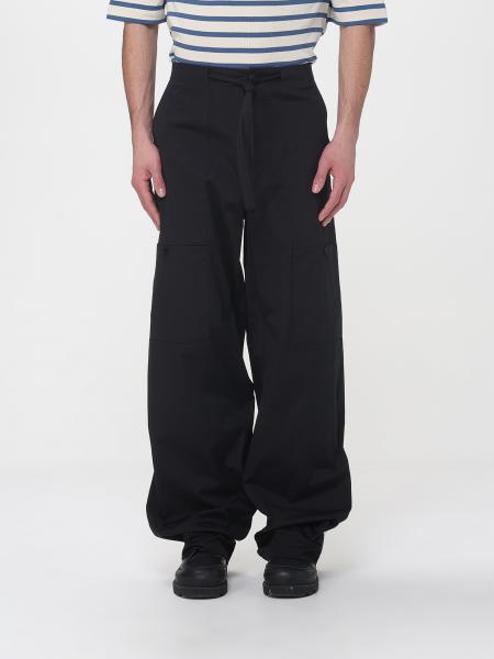 Cotton Cargo Trousers Jil Sander