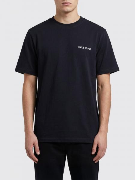 Cotton T-shirt with Logo Daily Paper