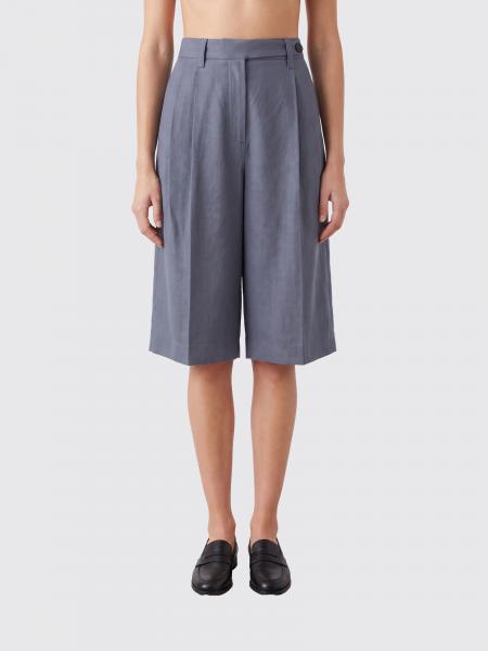 Maßgeschneiderte Shorts aus Leinenmischung Brunello Cucinelli
