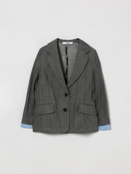 Single-Breasted Blazer MSGM Kids