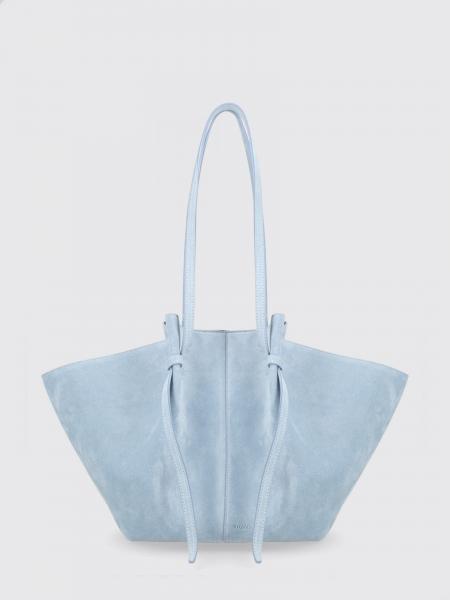 Borsa Large Mochi Yuzefi in pelle martellata