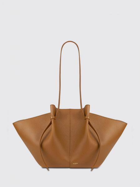 Borsa Large Mochi Yuzefi in pelle martellata