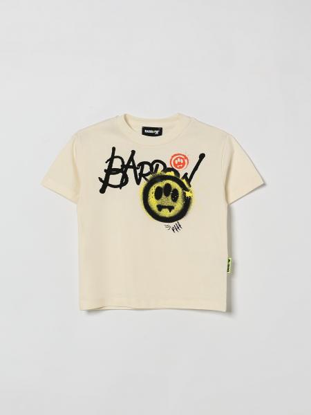 Camiseta de algodón estampada Barrow Kids