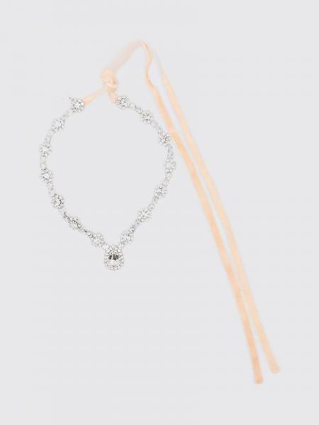 Brass Necklace with Set Rhinestones N° 21