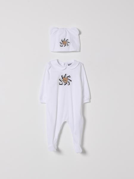 Cotton Set with Logo Moschino