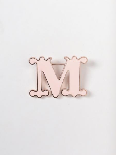 Egrege Enameled Brass Brooch Max Mara