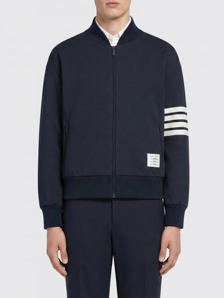 4-Bar Bomberjacke aus Viskosemischung Thom Browne