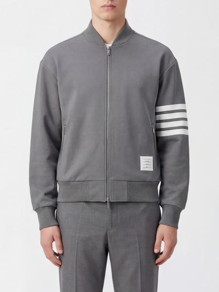 4-Bar Bomberjacke aus Viskosemischung Thom Browne