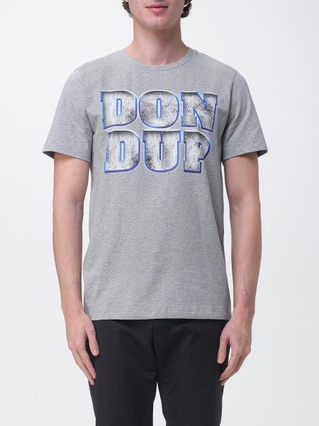 Dondup Cotton Crew Neck T-Shirt with Logo