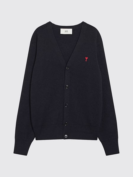 Ami Paris Wool Cardigan