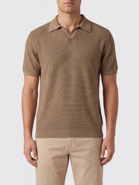 Linen Polo Shirt Roberto Collina