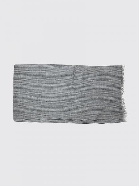 Striped Virgin Wool Scarf Brunello Cucinelli