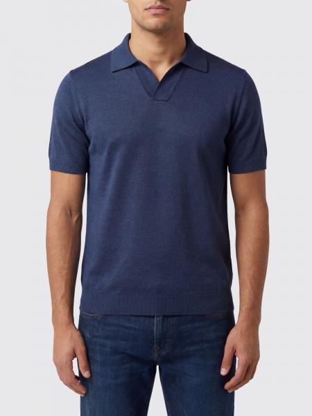 Polo Tagliatore de algodón y lino