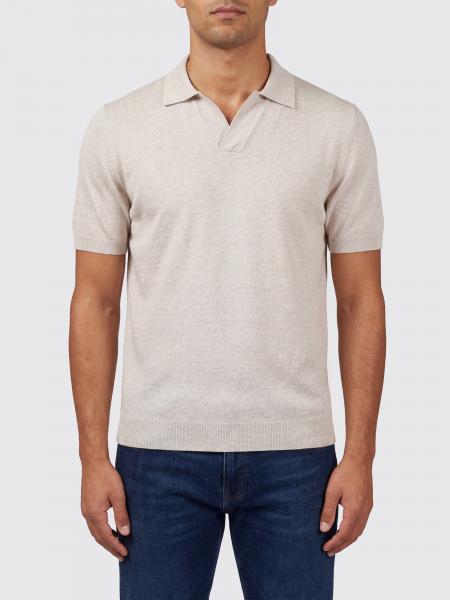 Polo Tagliatore de algodón y lino