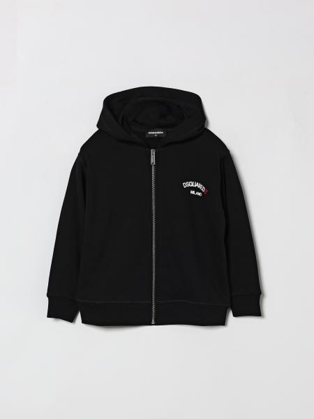 Dsquared2 棉质拉链卫衣