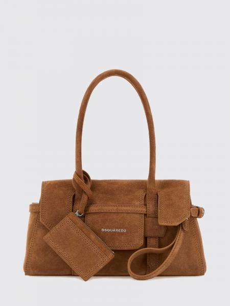 Schultertasche aus Wildleder Dsquared2