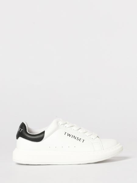 Synthetic Leather Sneakers Twinset