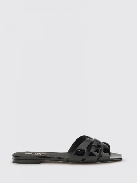 Mules Nu Pieds 05 Tribute Saint Laurent in vernice