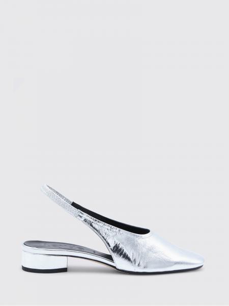 Laminated Leather Slingbacks Aeyde