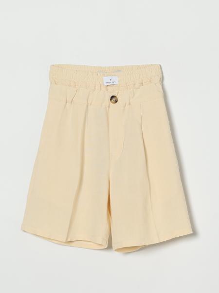 Pantaloncini Manuel Ritz in misto lino