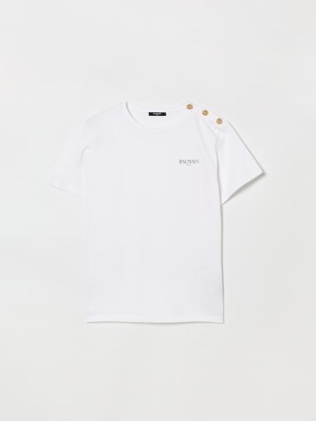 Balmain Logo 棉质 T 恤