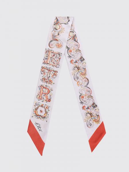 Silk Bandeau Etro with Floral Paisley Print