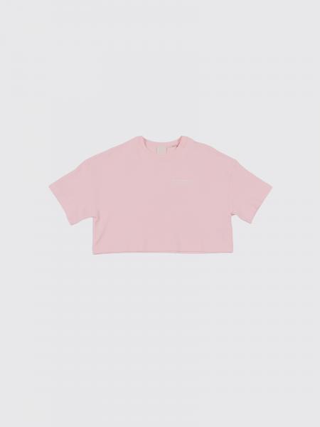 Cotton Crop T-Shirt with Givenchy Logo