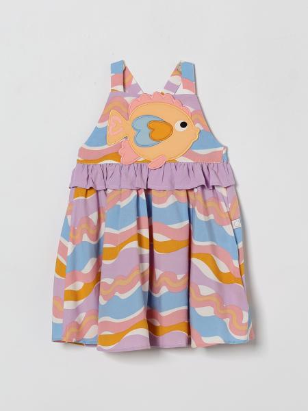 Printed Cotton Dress Stella McCartney Kids