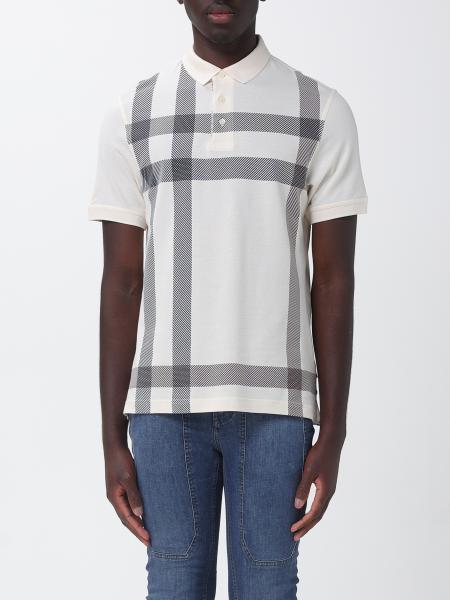 Barbour Casual Polo Shirt in Cotton with Check Motif