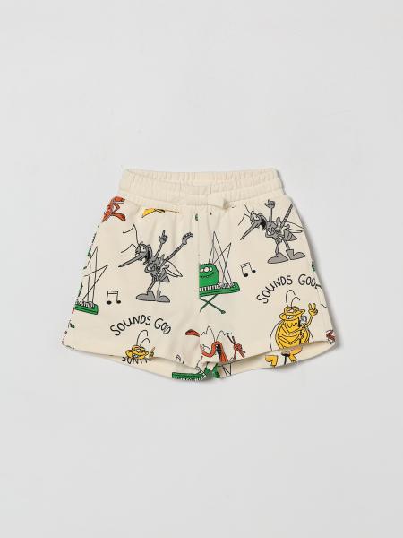 Printed Cotton Jogging Shorts Stella McCartney Kids