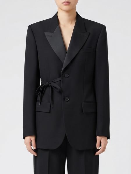 Double Breasted Wool Blazer Balenciaga