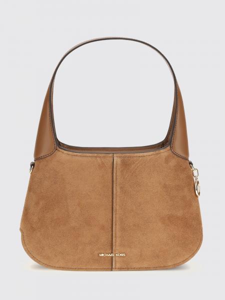 Borsa a spalla Alice in pelle di vitello scamosciata Michael Kors