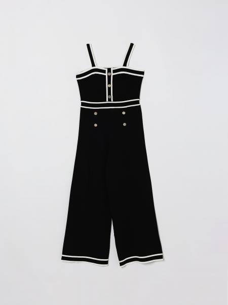 Twinset Long Viscose Knit Jumpsuit