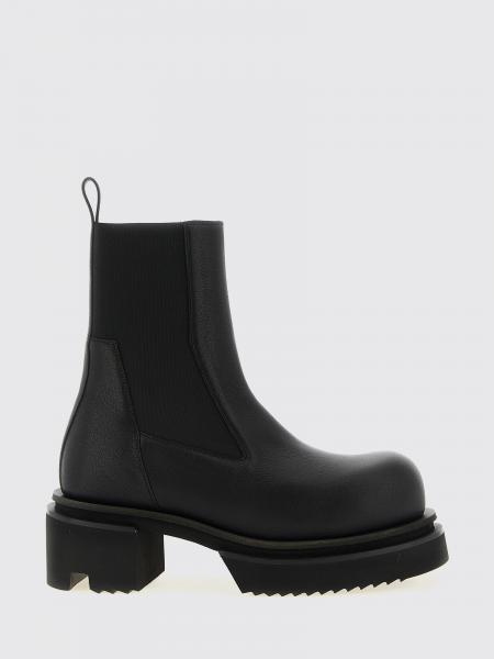 Leather Ankle Boots Rick Owens