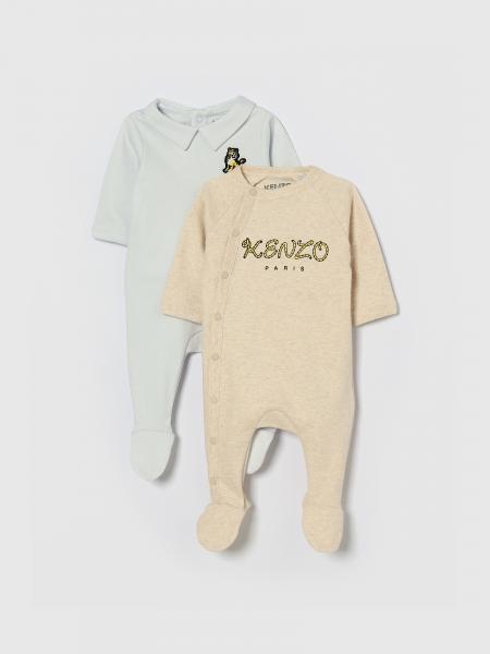 Set 2 tutine con piede Kenzo Kids in cotone