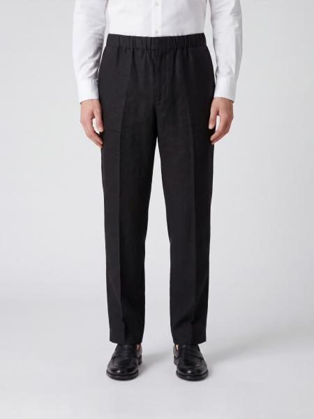 Lardini Linen Wide-Leg Trousers