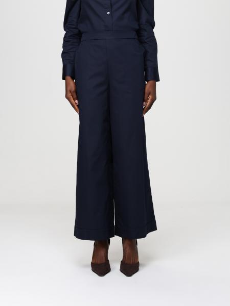 Cotton Cropped Trousers MM Max Mara